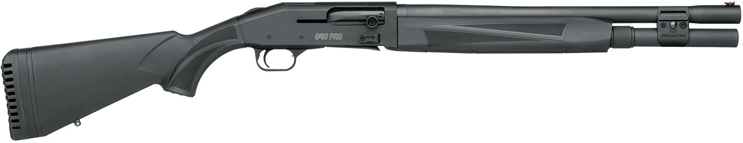 Mossberg 85152 940 Pro Tactical 12 Gauge Semi-Auto 3" 7+1 18.50" Matte Blued Barrel Black Synthetic Stock - Mossberg - 12 Gauge