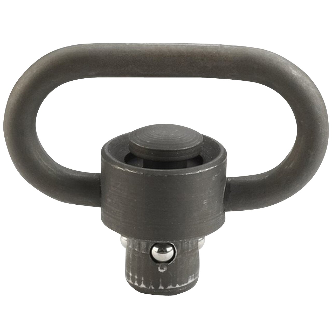 Blackhawk 71SS00BK Heavy Duty Push Button Steel Sling Swivel Black - Blackhawk