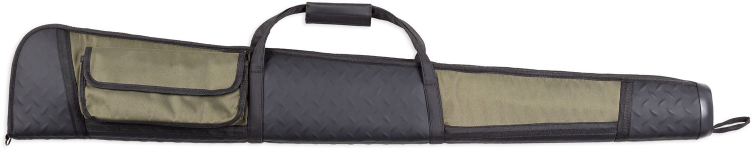 Bulldog BD315 Armor Shotgun Case 52" Green/Black Extra Thick Padding - Bulldog - BLACK/GREEN