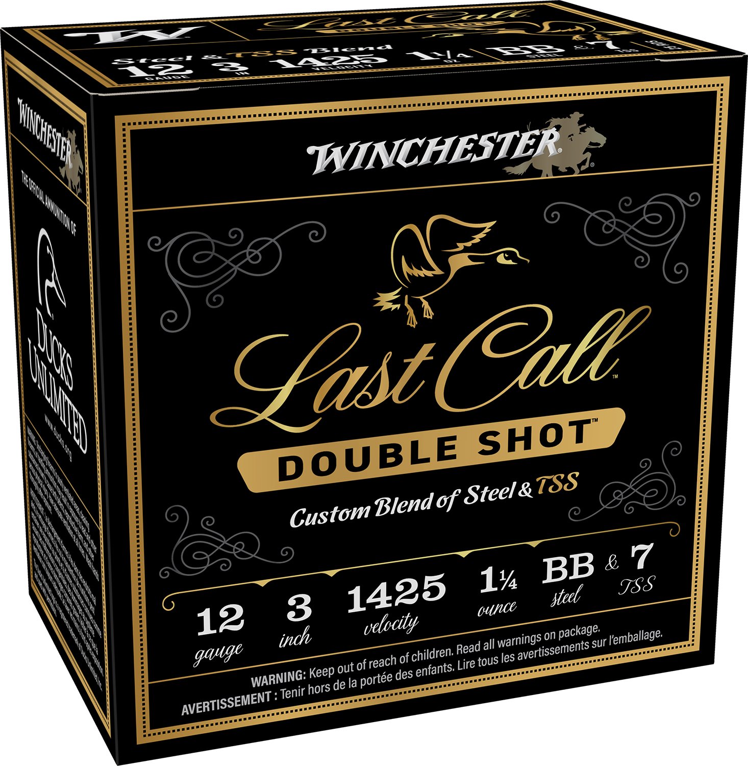 Winchester Ammo LCDS1237 Last Call Double Shot 12Gauge 3" 1 1-4oz BBStee... - Winchester - 12 GAUGE