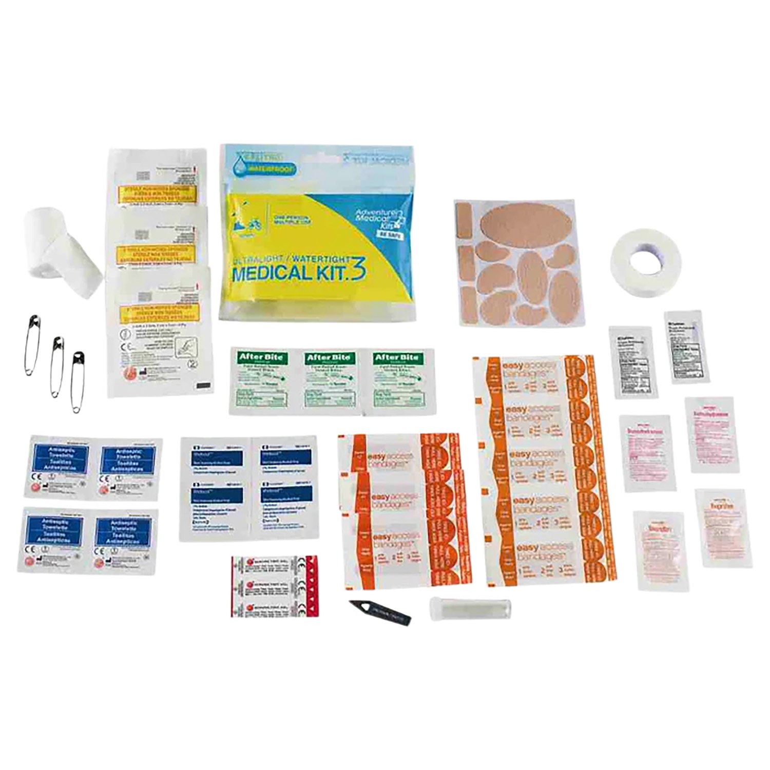 Adventure Medical Kits 1250397 Ultralight/Watertight Medical Kit .3 First Aid Waterproof - AMK