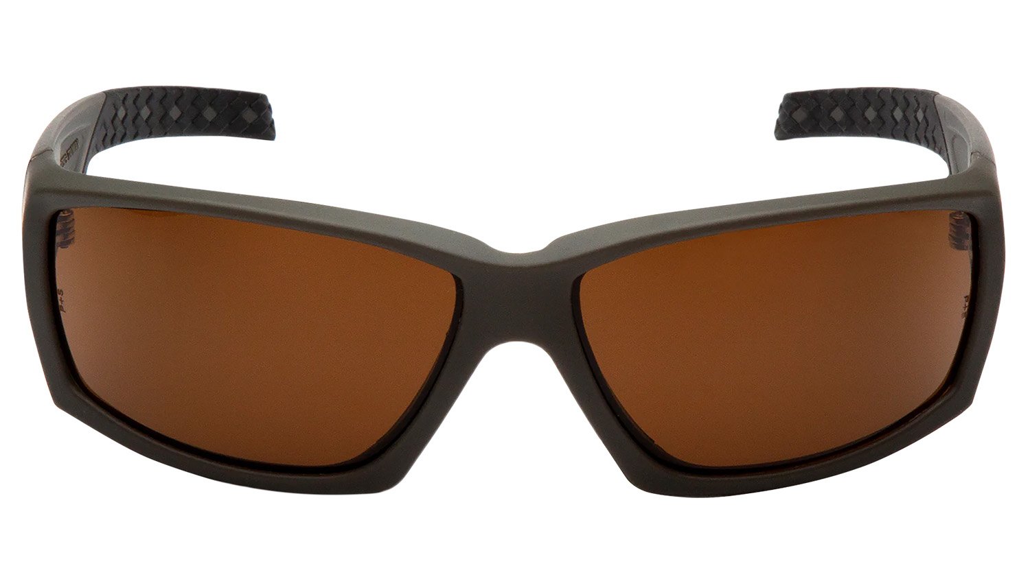 Pyramex VGSG718T Tactical Overwatch Glasses Bronze Lens OD Green Frame - PYRA - OD GREEN