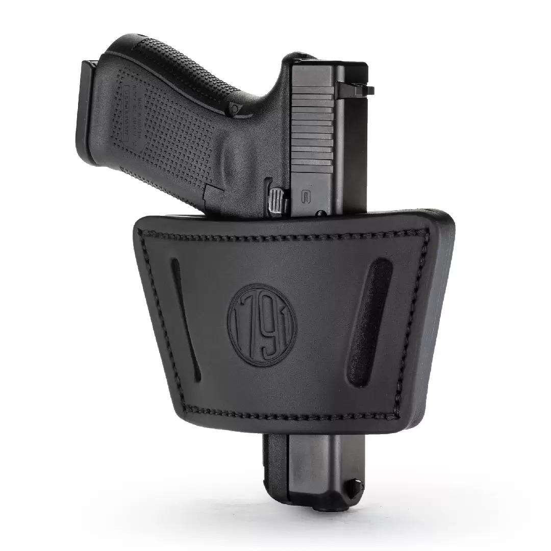1791 Gunleather UIW-X-SBL-A Universal IWB/OWB Holster Stealth Black - 1791 Gunleather - BLACK