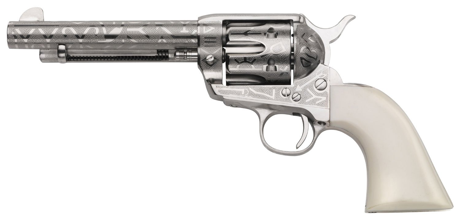 Taylors & Co. 1873 Cattle Brand .357 Mag Revolver Nickel Plated