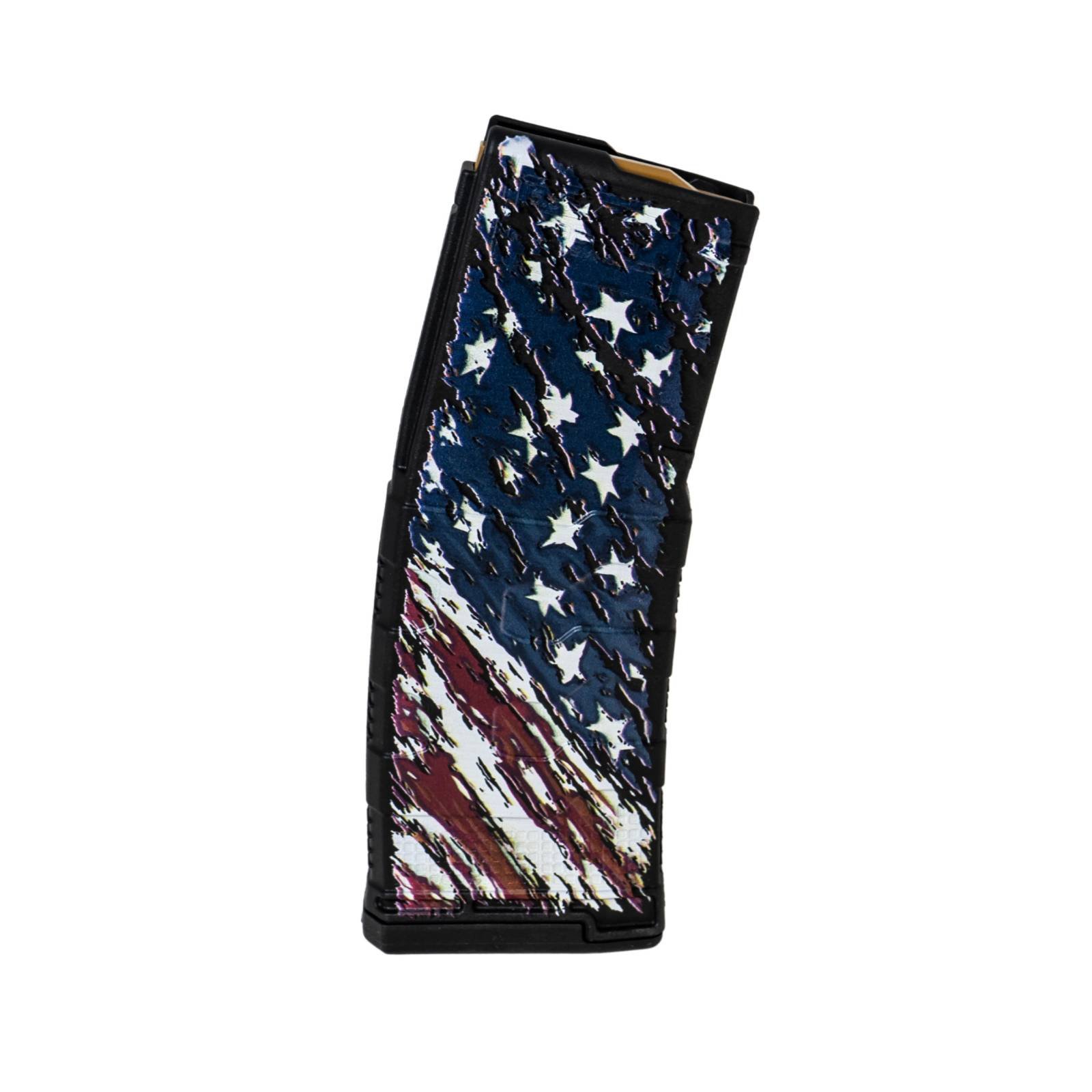 Amend2 556MOD3FLAG30 AR-15 Magazine 5.56x45 30RD Poly American Flag - Amend2 - .223 REM / 5.56 NATO MAGS ONLY