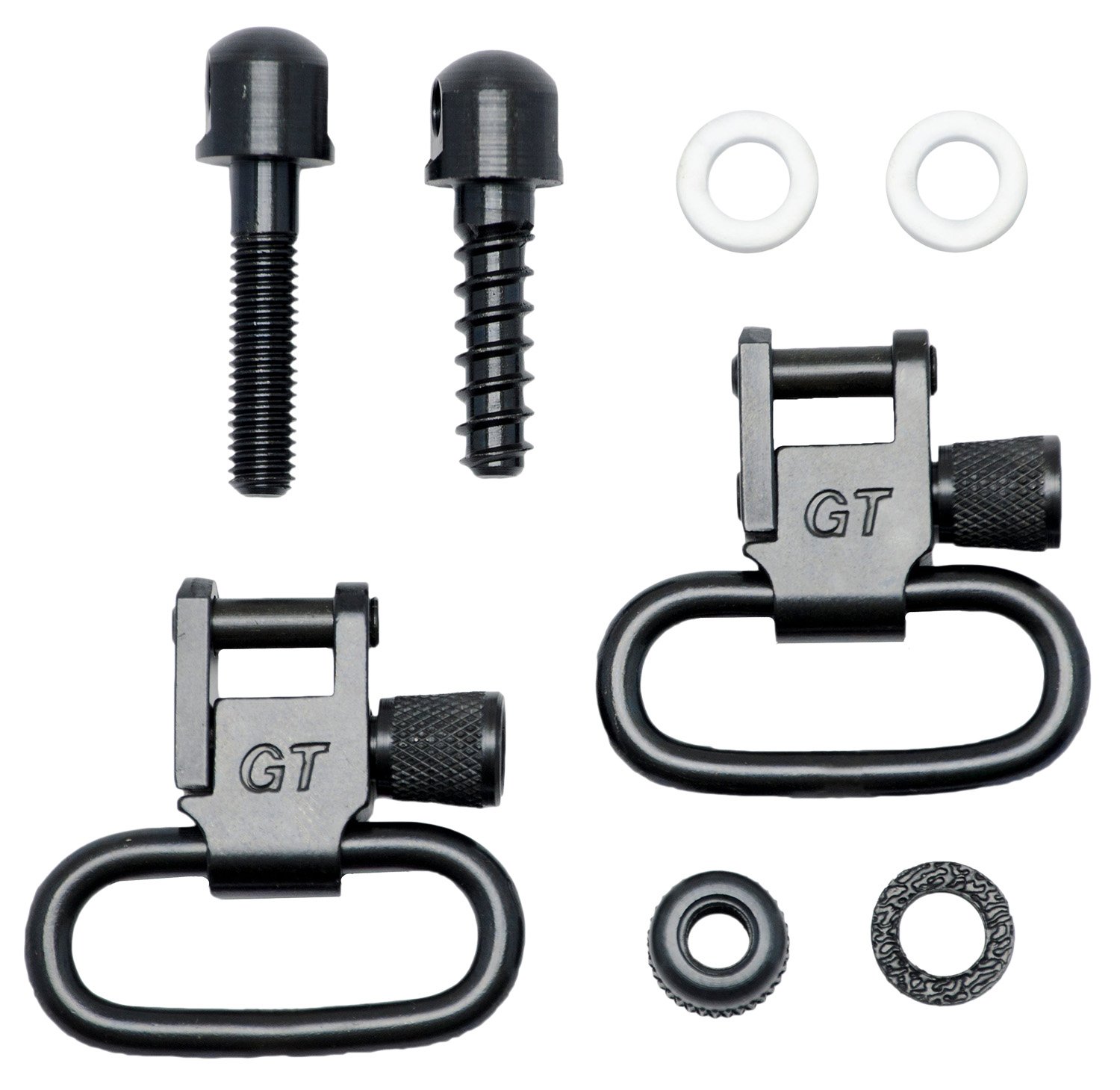 GrovTec Bolt Action Rifle Swivel Set 1" Black