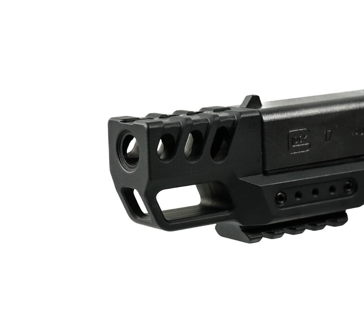 Armaspec FMC-G17 FRAME MOUNTED COMPENSATOR BLACK - Armaspec