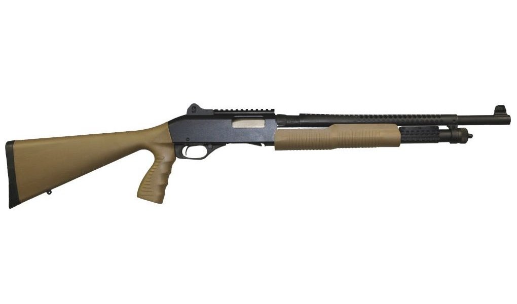 Savage Stevens 19469 320 Tactical 20GA 18.5" FDE Ghost Ring Shotgun