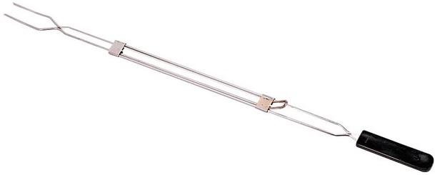 S/SPORT 337 Extension Grill Toaster Fork 30-Inch Collapsible Chrome