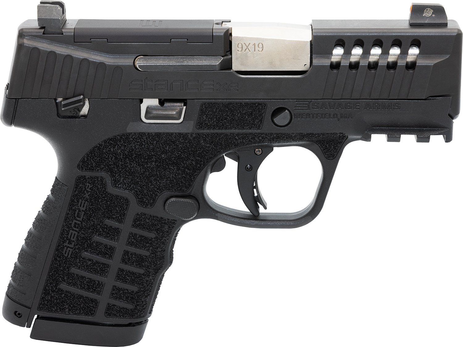Savage 67053 Stance XR 9MM Pistol 13+1 XS Tritium Orange Dot - Savage Arms - 9mm