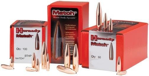 Hornady 22796 Match .22 Cal 75gr BTHP Bullets 600/Box