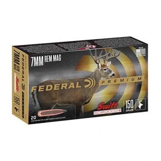 Federal Premium Swift Scirocco II 308 Winchester Polymer-Tipped 165 Grai...