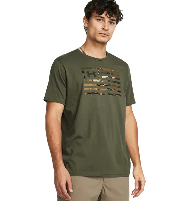 Buy Under Armour Men's Freedom Flag Printed T-Shirt Short-Sleeve online