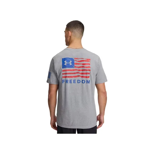 Buy Under Armour Freedom Banner T Men's Medium Short-Sleeve online