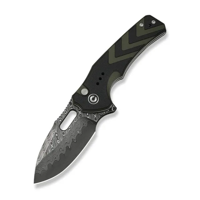 CIVIVI Knives Vexron 2.98 In Damascus Blade G10 Handle - CIVIVI Knives