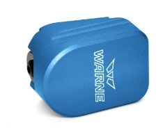 Warne S&W M&P 9-40 Magazine Extension Blue +3-9mm +2-.40 Capacity