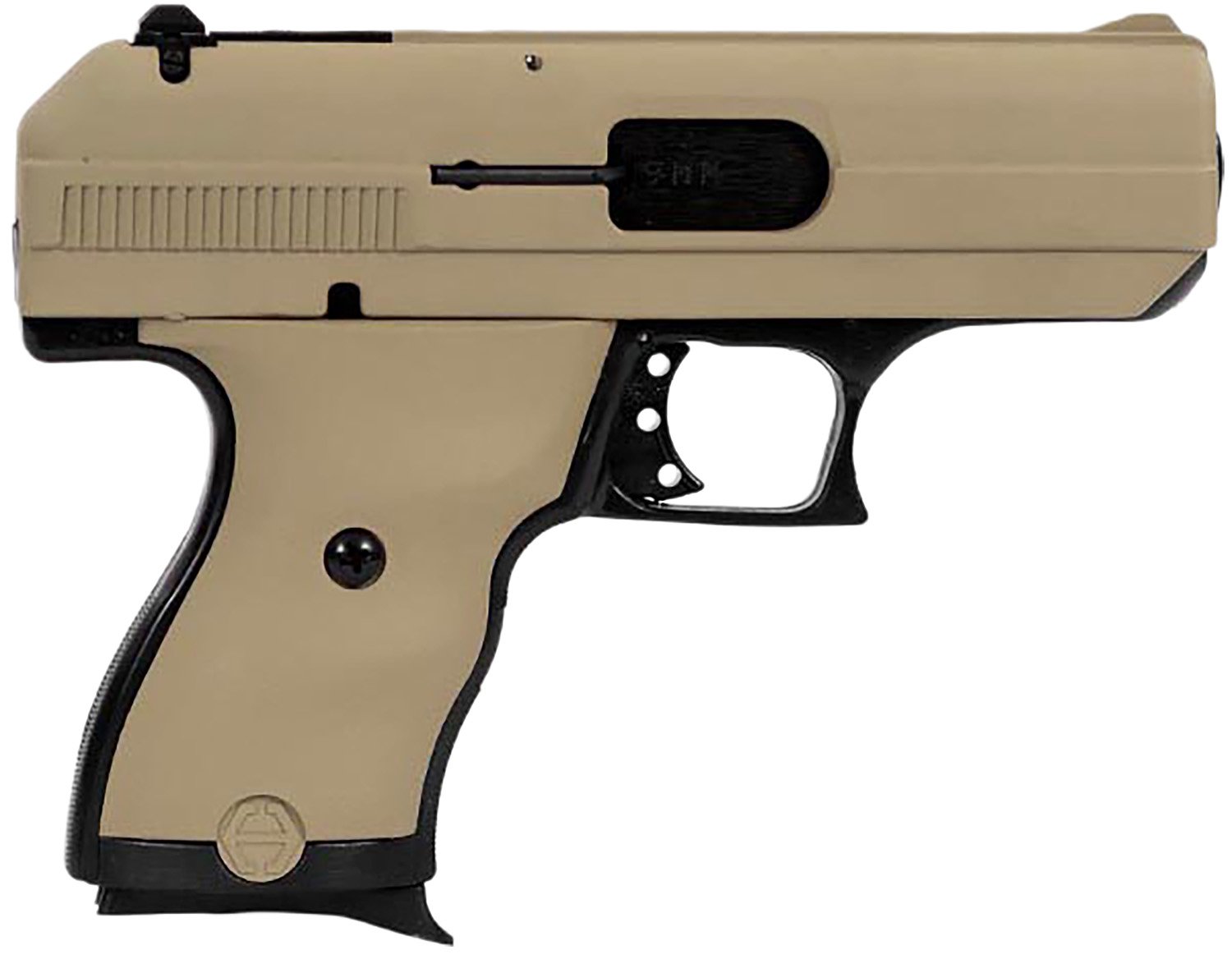 Hi-Point 916FDE C9 9mm 8+1 3.50" FDE Slide/Frame, SAO, 3-Dot Sights - Hi-Point Firearms - SAO