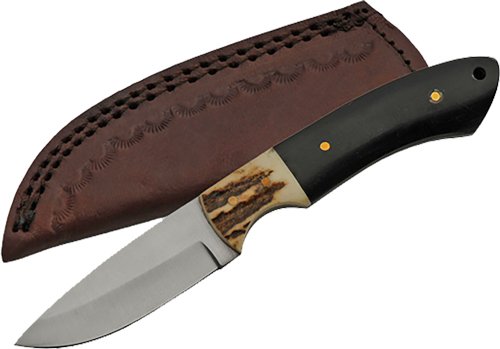 SZCO Horn Stag Hunting Knife Model 203379 3" Stainless Steel Blade - SZCO Supplies