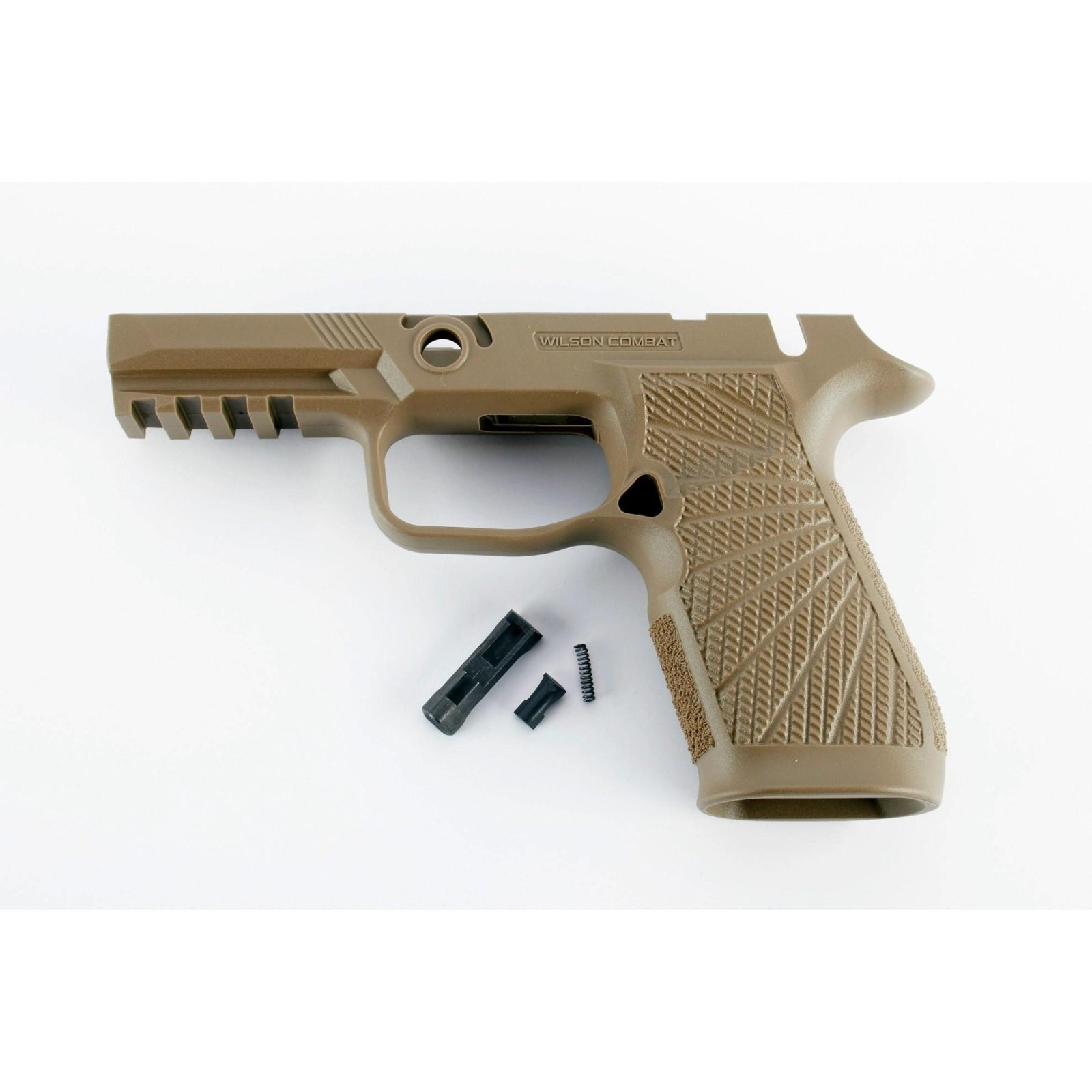 Wilson Combat 320-CMT WCP320 Grip Module Tan Manual Safety Cut Beavertail