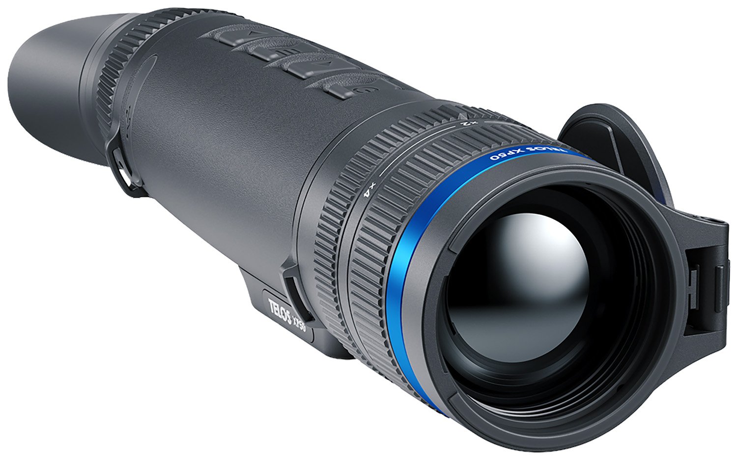 Pulsar PL77493 Telos XP50 Thermal Monocular Black Rubber Armor 2.5-10x50mm 640x480 50Hz Zoom 4x