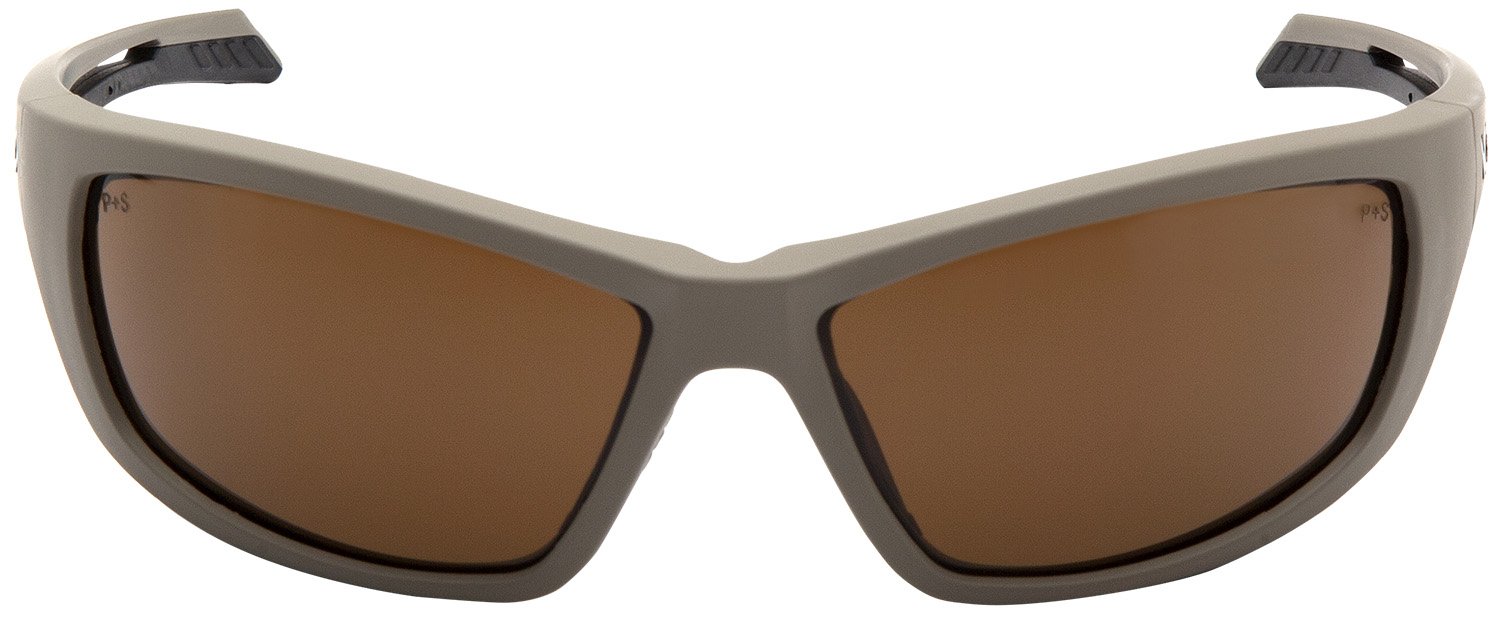 Pyramex VGST1318T Howitzer Glasses Bronze Lens Tan Frame Anti-Fog
