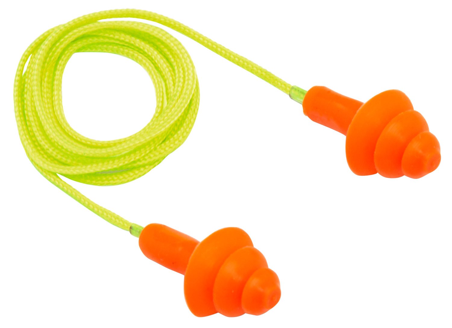 Pyramex RP3001 Reusable Earplugs 24 dB Behind Neck 50 Pairs Orange/Yellow - PYRA - ORANGE/YELLOW