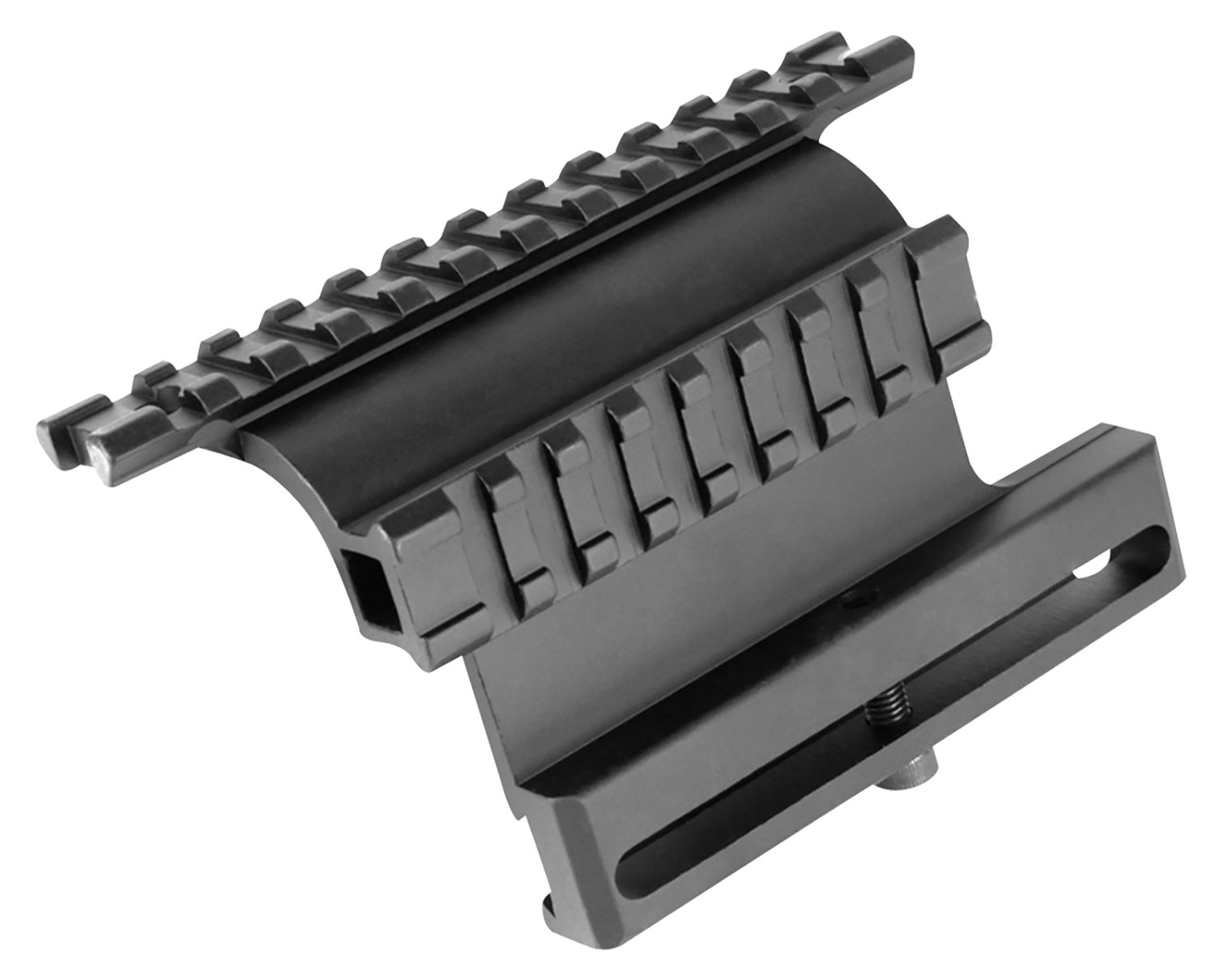 Aim Sports MK007 AK-47 Double Side Rail Mount Black Anodized Aluminum - AIM Sports - AK DOUBLE SIDE RAIL MOUNT