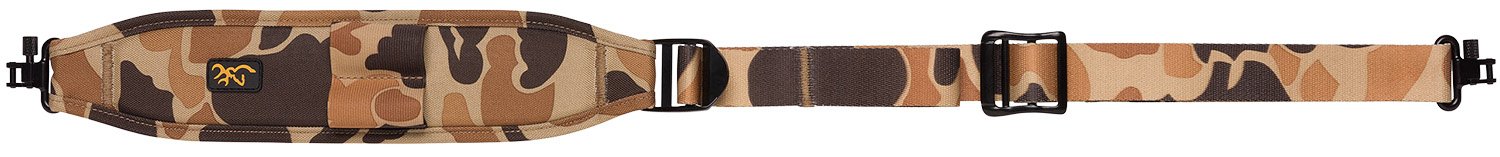 Browning All Season Sling Vintage Tan 1.5 Padded Shoulder Strap - Browning