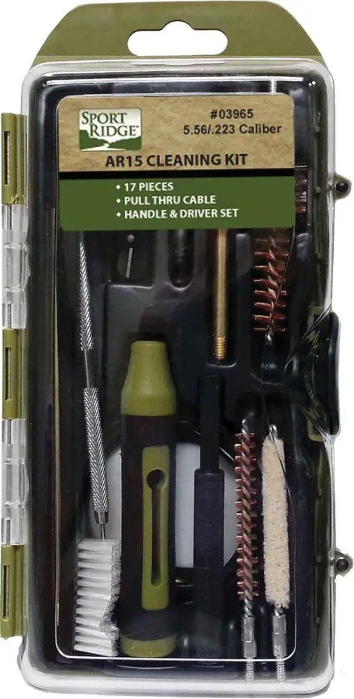 Sport Ridge 03965 AR15/M16 17-Piece Field Cleaning Kit
