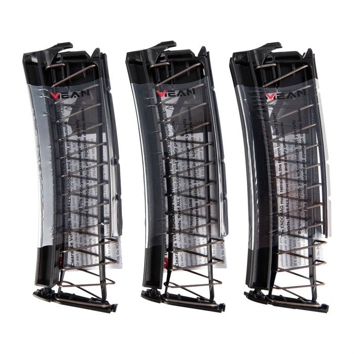 MEAN ARMS 2100769 AR-9 Endomag 9mm 30-Round Black (3 Pack)