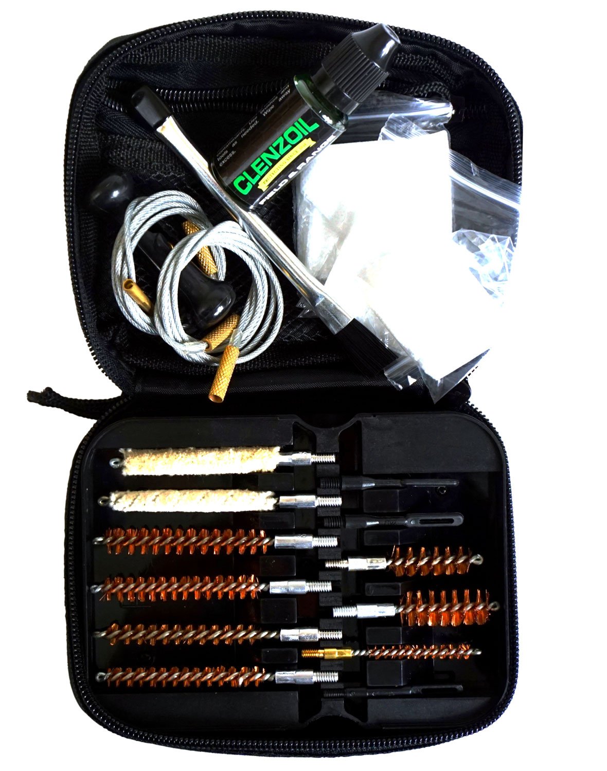 Clenzoil 2335 Field & Range Cleaning Kit Multi-Caliber Rifle-21 Pieces B... - CLENZOIL - Multi-Caliber