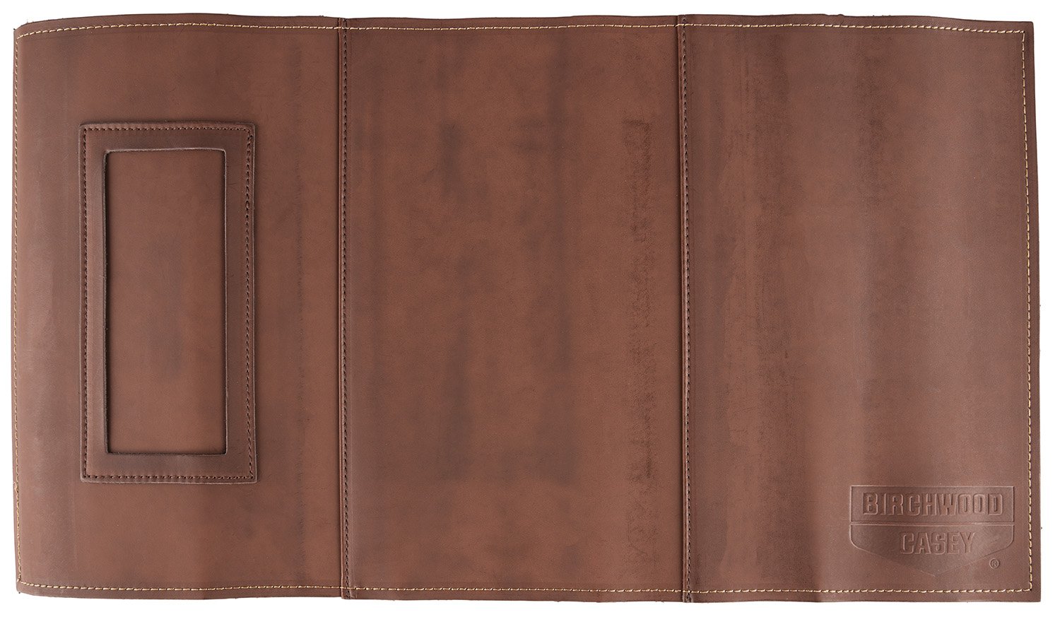 Birchwood Casey Leather Handgun Service Mat 13" x 23.5" - Birchwood Casey