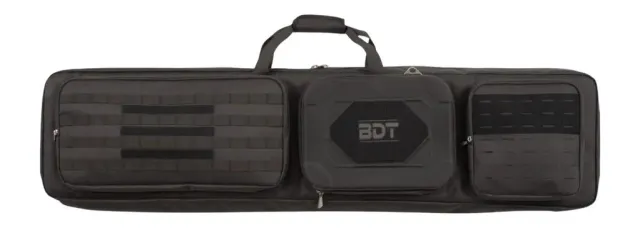Bulldog BDT74-48B Double Suppressor Tac Rifle Range Bag 48" Blk - View 2