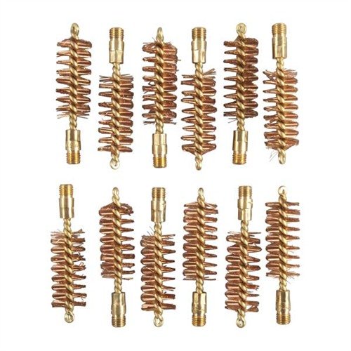 Brownells Special Line Brush Brass 20 Gauge Shotgun 12 Pack - Brownells - 20 GAUGE