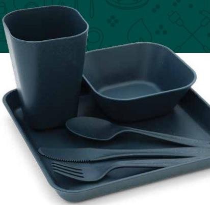 COGHLAN'S 2315 Solo Tableware Set Bio Plate 9 In Bowl 450mL Tumbler 600mL