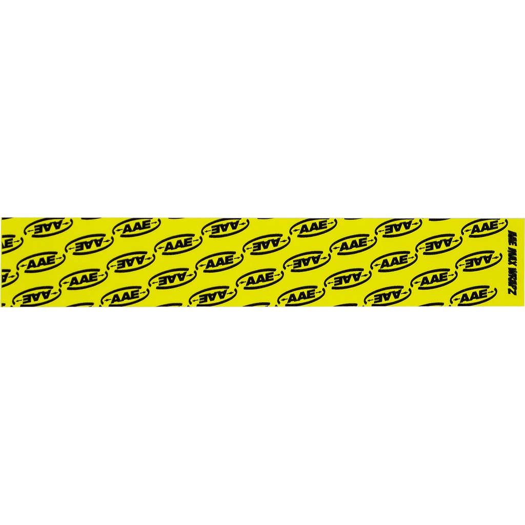 AAE MAWYE Arrow Wraps Yellow 12pk, Non-Coated Vinyl, 1x5.875" - Arizona Archery Enterprises