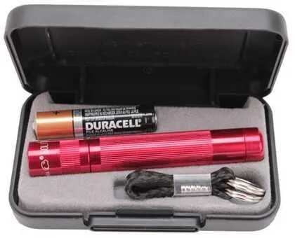 Buy MagLite Solitaire LED Flashlight Red J3A032 1-Cell AAA Aluminum online