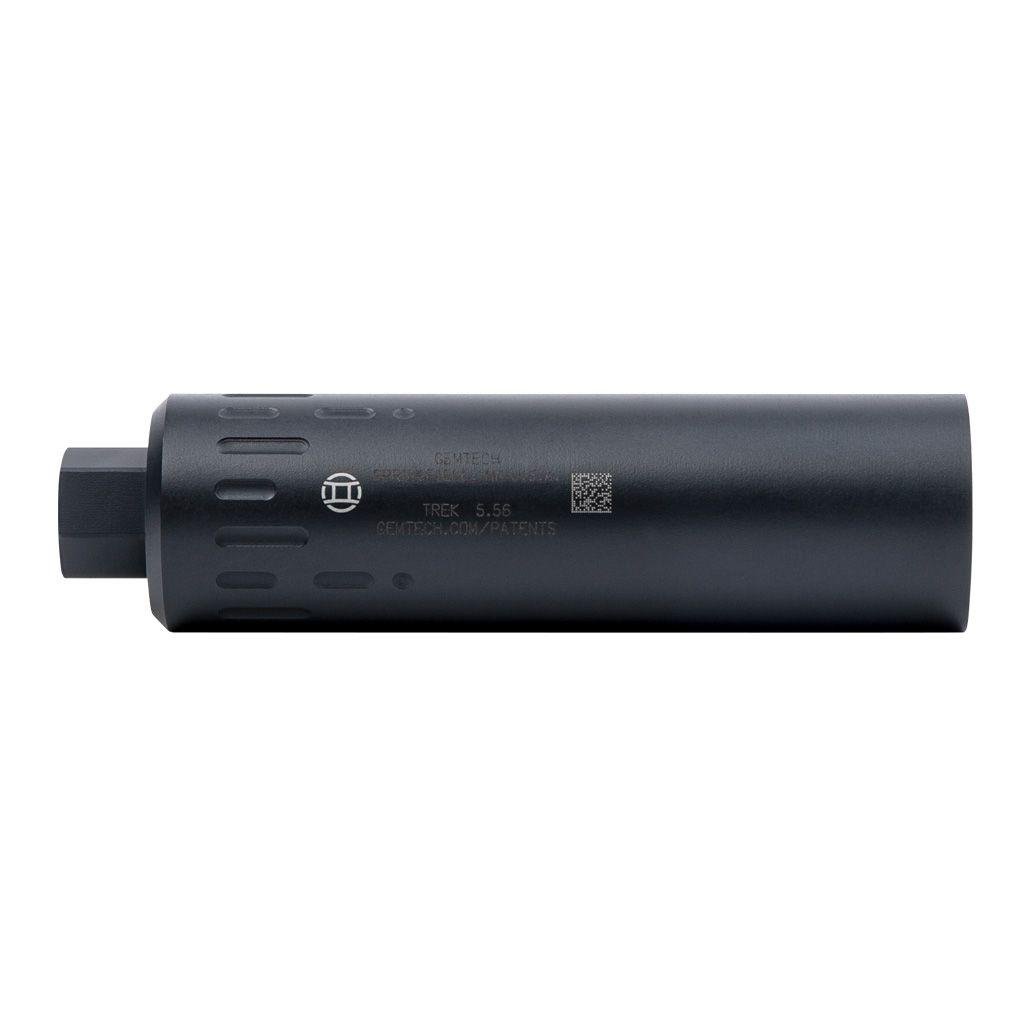 Gemtech Trek Suppressor 5.56mm NATO 5.7in Black Cerakote 17-4 Stainless Ste - GEMTECH - 223 Rem | 5.56 NATO