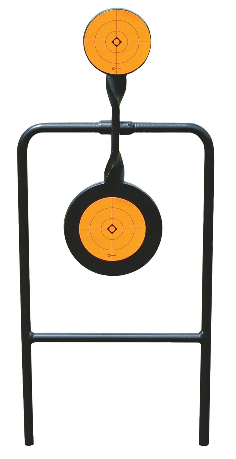 Caldwell 133565 Double Spin Handgun Target 3" & 4.5" High-Carbon Steel