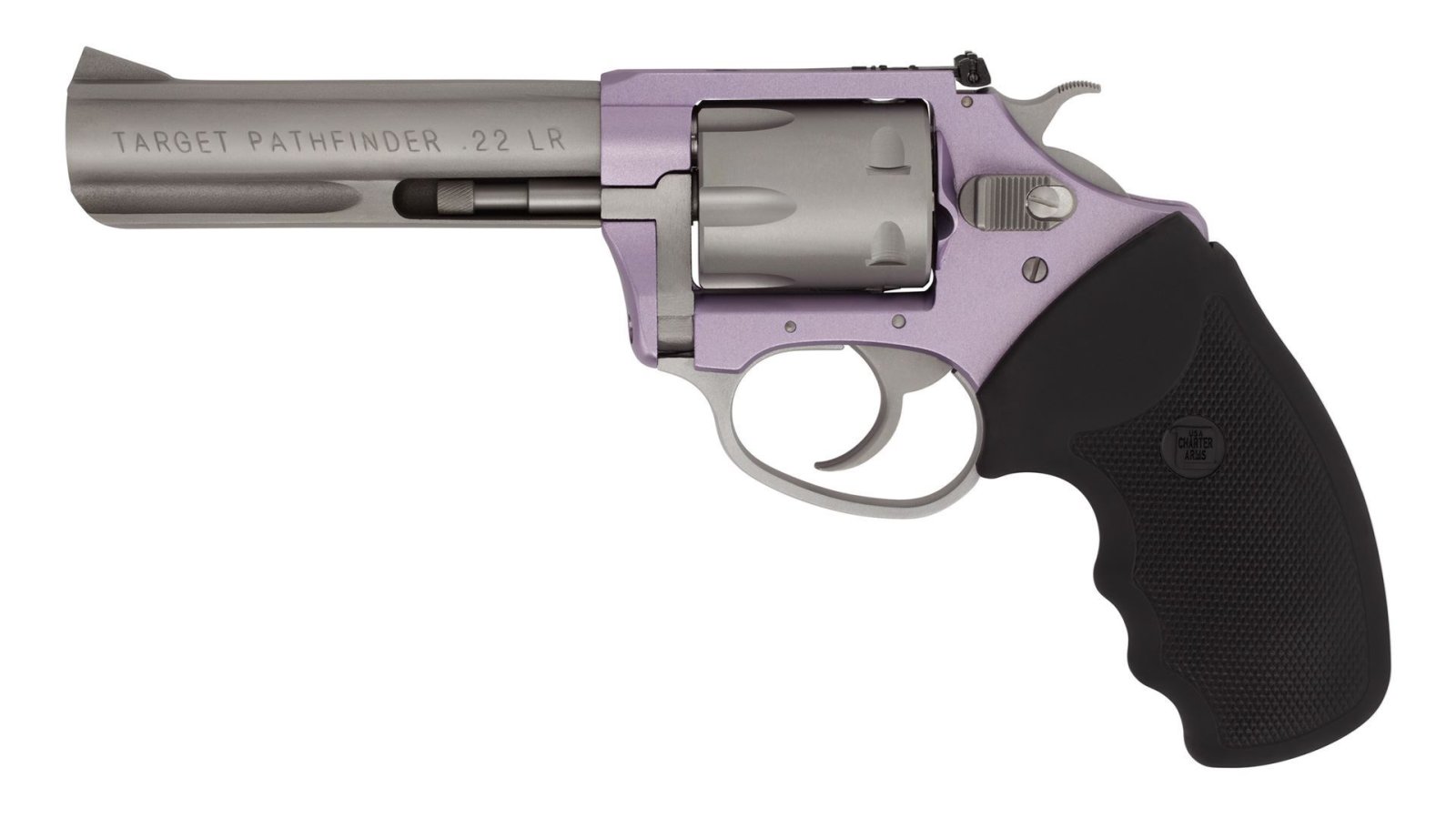 Charter Arms Pathfinder Lite .22 LR 4.2 in Lavender Stainless 8-shot