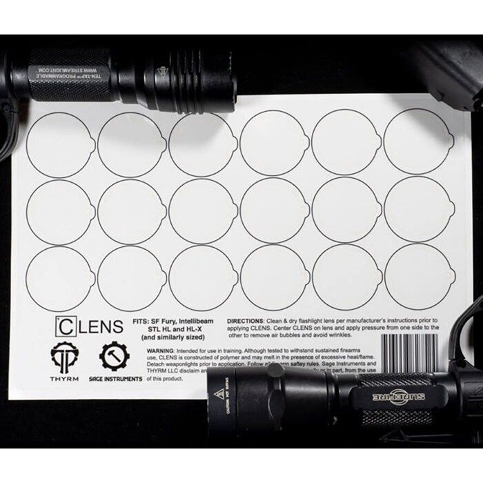 Thyrm LLC CLENS 18LLARGE SIZE HALF SHEET