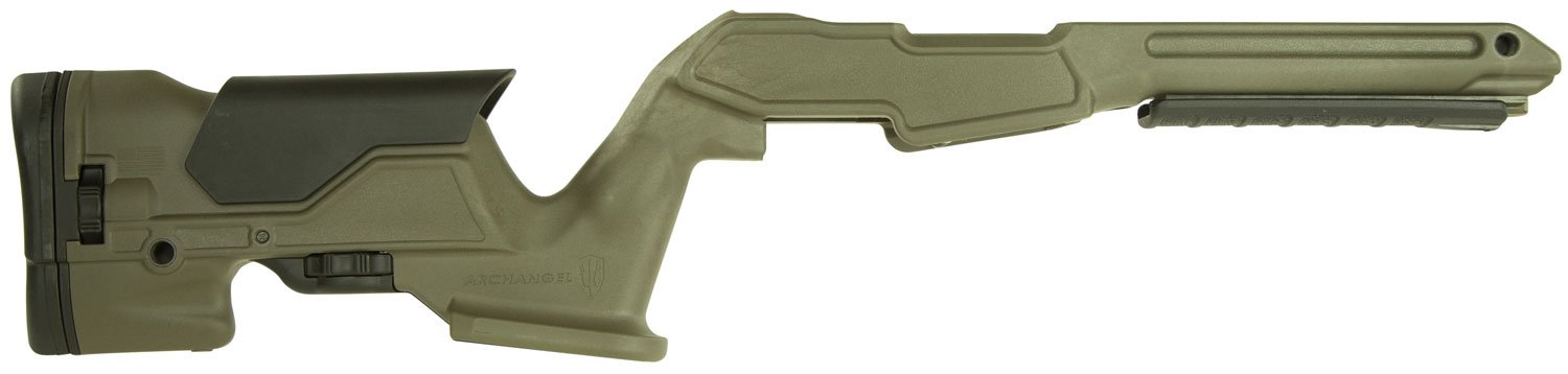 Archangel AAP1022OD Precision Stock OD Green for Ruger 10/22 Rifle - Pro-Shot Products - RIFLE
