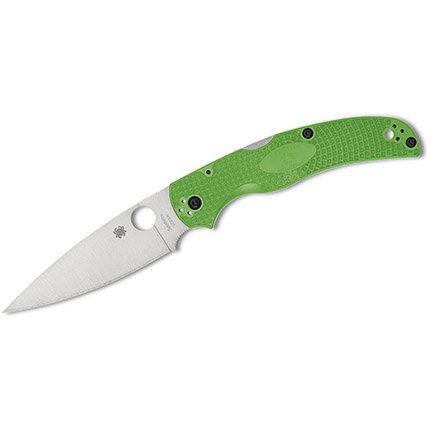 Spyderco C244PGR Native Chief Salt Green Lightweight LC200N Knife - Spyderco