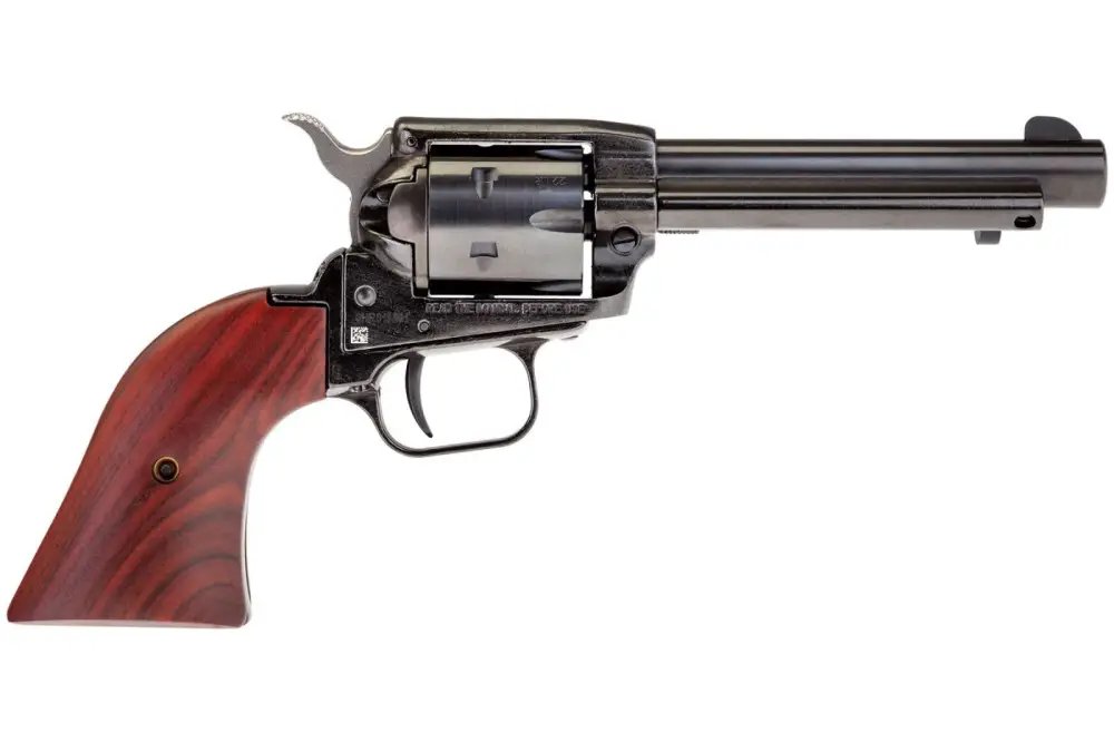 Heritage Rough Rider RR22B4 .22 LR 4.75 in Blued Steel 6rd SA Revolver - Heritage - 22 LR