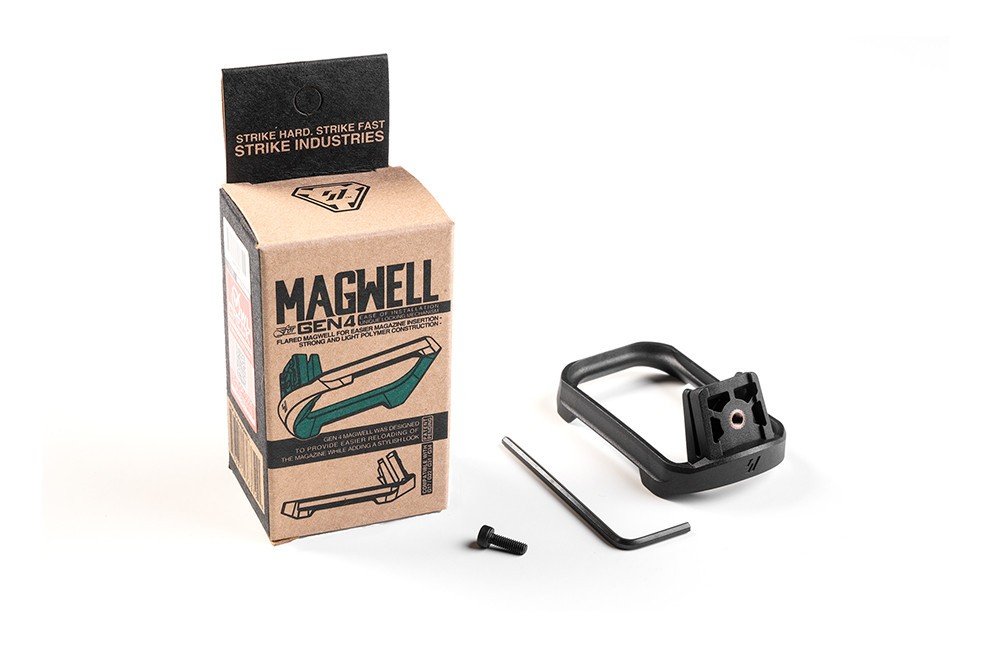 Strike Industries SI-G4-MAGWELL-17 Glock Gen4 Magwell Black - Strike Industries