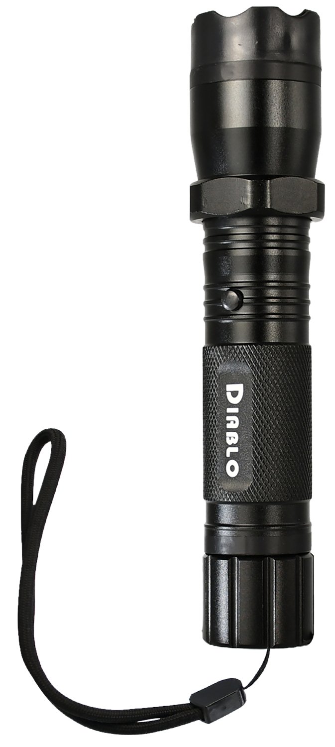 Guard DOG Security Diablo Stun GUN W/ 3 TAC Light 4.5 Million TLS-GDD4500xx - GuardDog