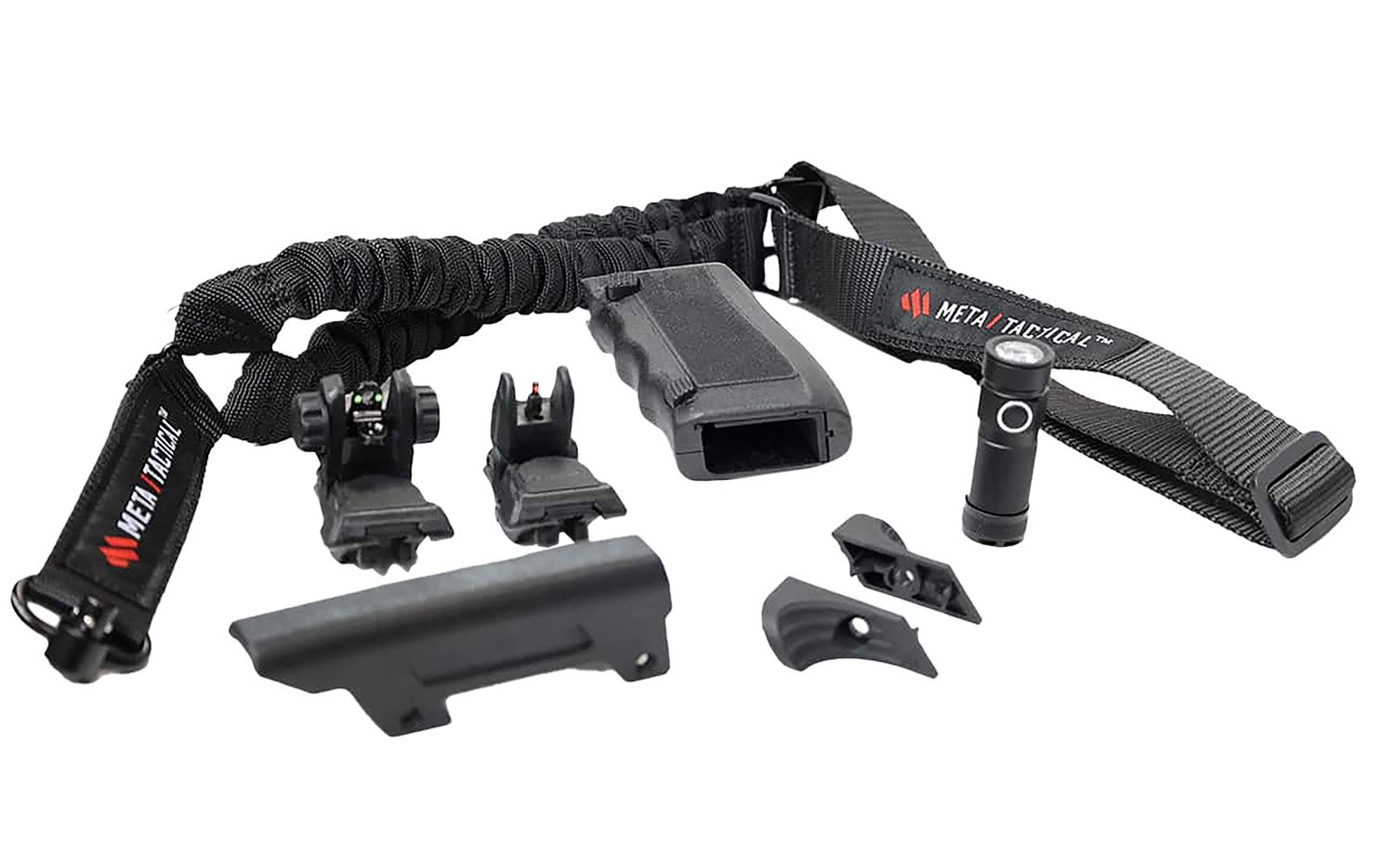 Meta Tactical Llc MTA-MX1-UUK MX-1 Ultimate Upgrade Kit Black Compatible - META - MX-1