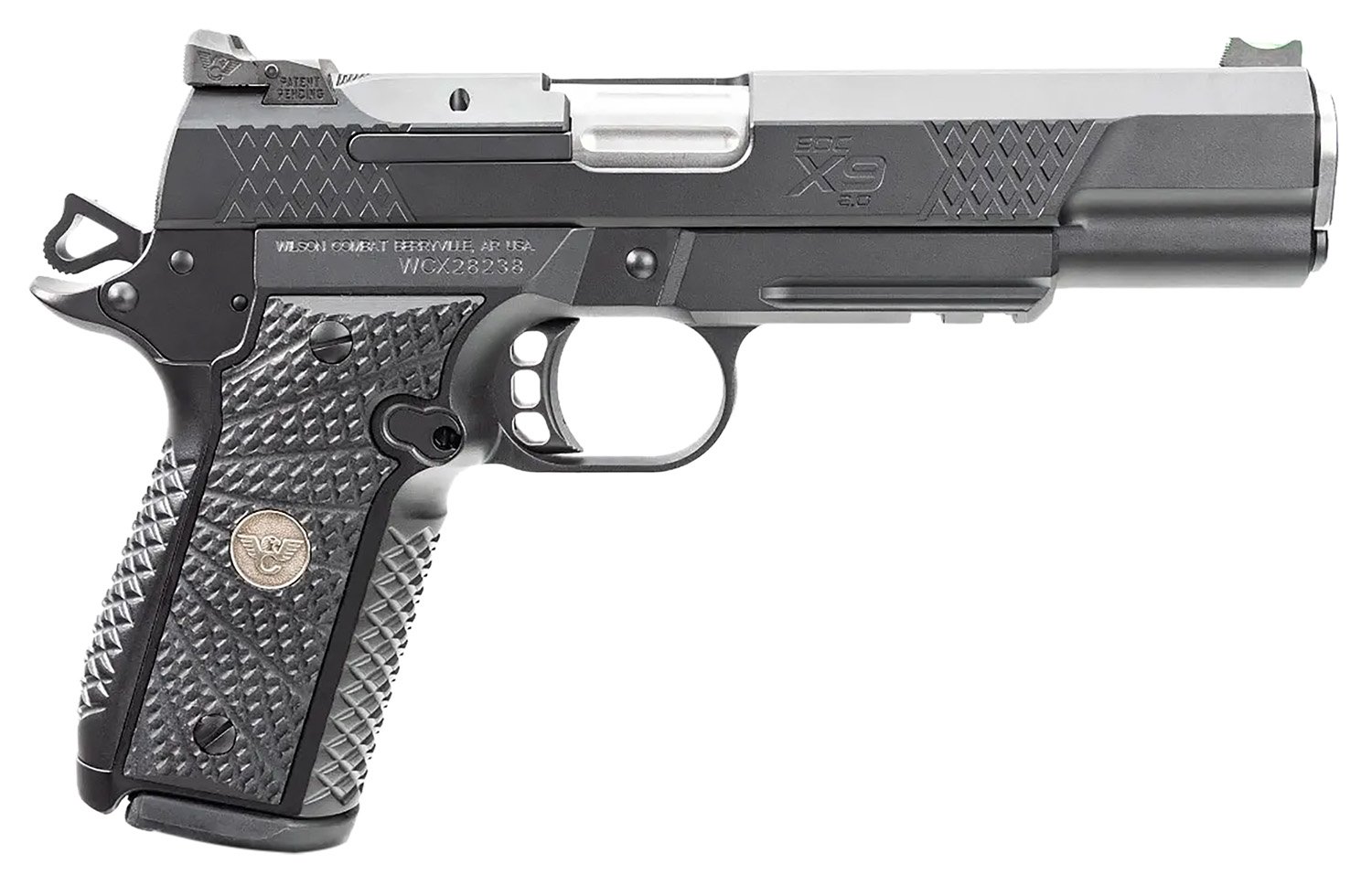 Wilson Combat 2EDCX-LPR-9 9mm EDC X9 2.0 5" Black Slide Anodized Frame - Wilson Combat - 9MM