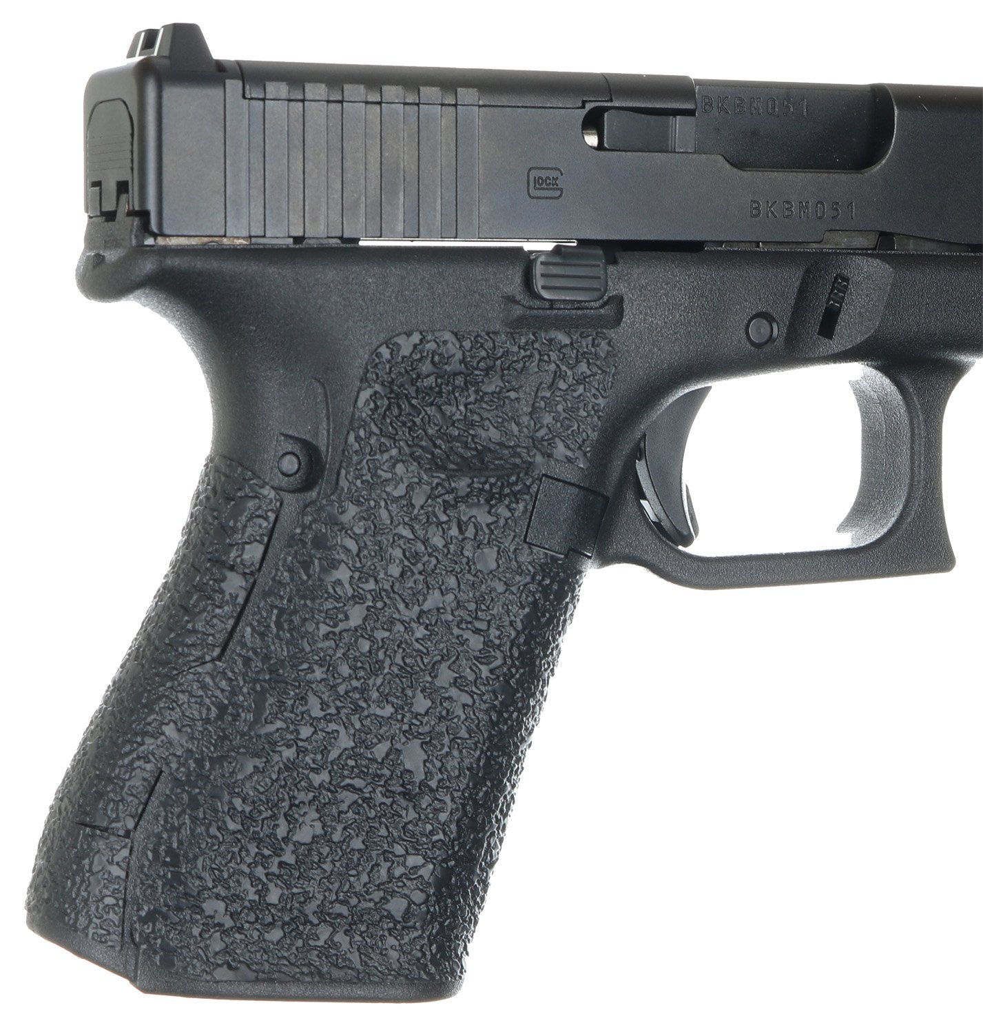 Talon Grips 382R Rubber Grip for Glock 19 23 25 32 38 Gen5 Black - TALON Grips Inc - GLOCK 19 GEN 5