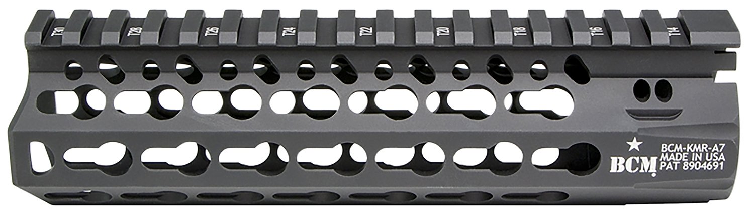 Bravo BCM KMRA7556BK 7" Keymod Aluminum Handguard Black Anodized AR-15